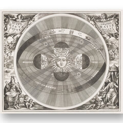 Плакат Античная карта 1708, 42x59 см (A2), Wolf Kult цена и информация | Картины | 220.lv