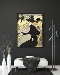 Plakāts Divan Japonais, Anrī de Tulūzs-Lotreks, 59 x 84 cm (A1), Wolf Kult цена и информация | Картины | 220.lv