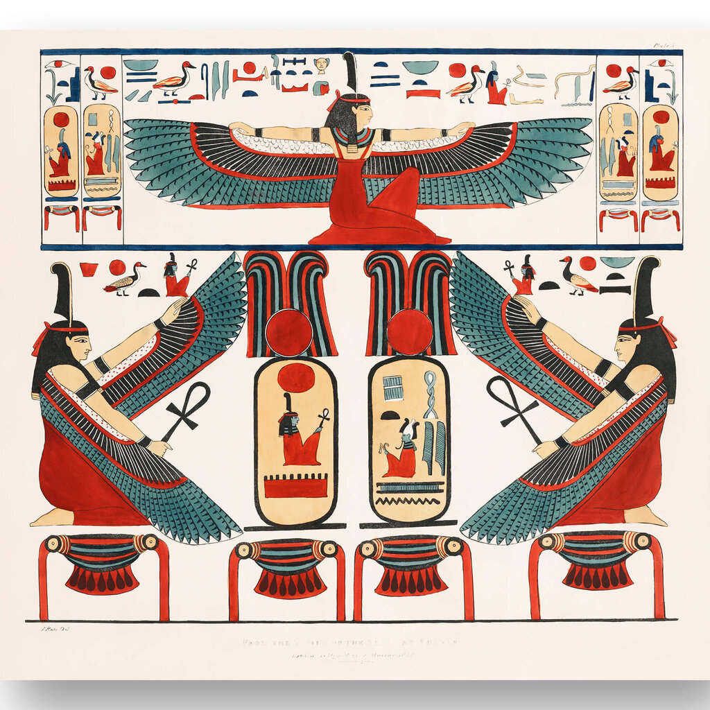 Plakāts Ēģipte III, 59x84 cm (A1), Wolf Kult cena un informācija | Gleznas | 220.lv