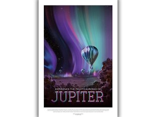 Плакат НАСА: Юпитер, 42 x 59 см (A2), цена и информация | Картины | 220.lv
