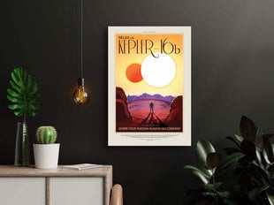 Plakāts NASA: Kepler 16b, 42 x 59 cm (A2), cena un informācija | Gleznas | 220.lv