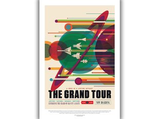 Плакат НАСА: Большой тур, 59х84 см (А1), цена и информация | Картины | 220.lv