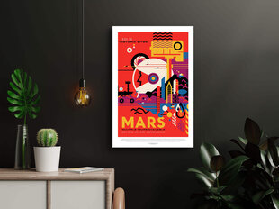 Plakāts NASA: Marss, 59 x 84 cm (A1), cena un informācija | Gleznas | 220.lv