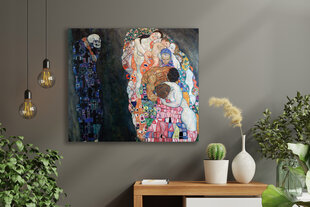 Plakāts Nāve un dzīvība, Gustavs Klimts, 59x84 cm (A1), Wolf Kult цена и информация | Картины | 220.lv