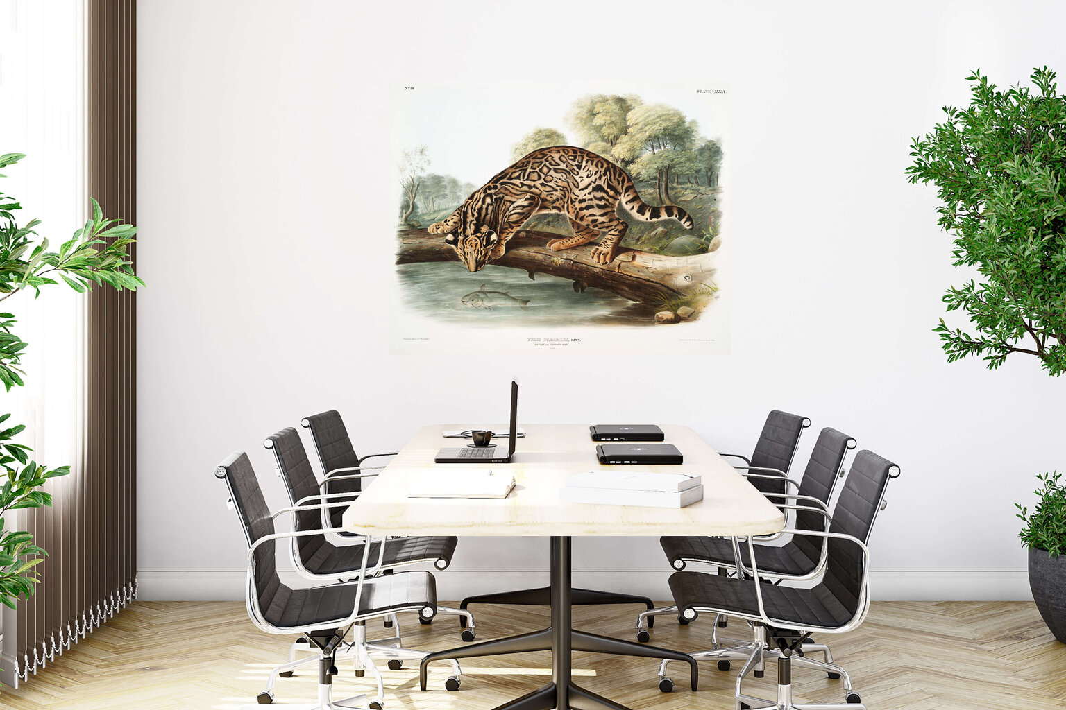 Plakāts Ocelots, 59x84 cm (A1), Wolf Kult cena un informācija | Gleznas | 220.lv