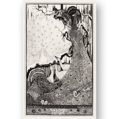 Постер Павлины, 42x59 см (A2), Wolf Kult цена и информация | Картины | 220.lv