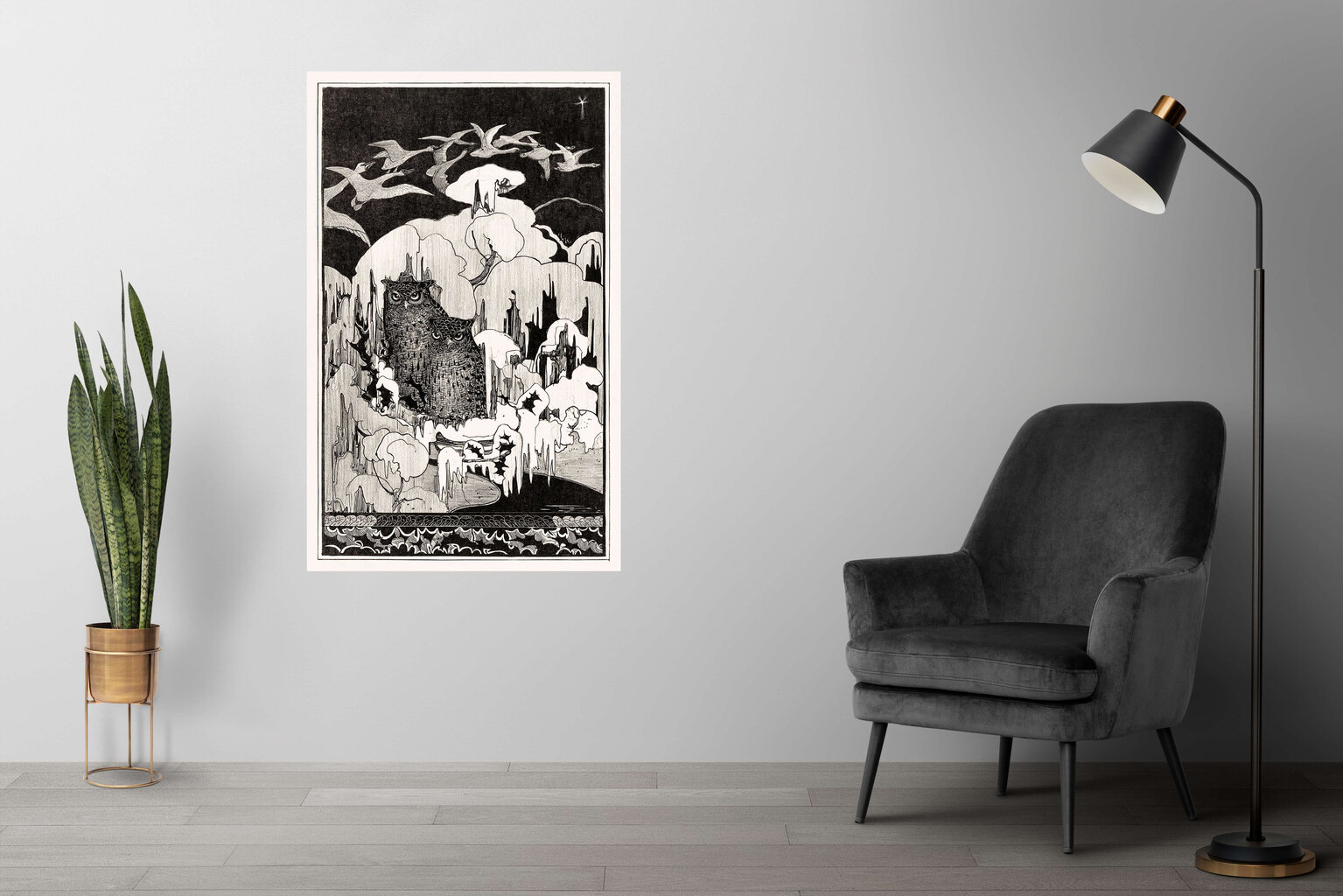 Plakāts Pūces, 59x84 cm (A1), Wolf Kult цена и информация | Gleznas | 220.lv