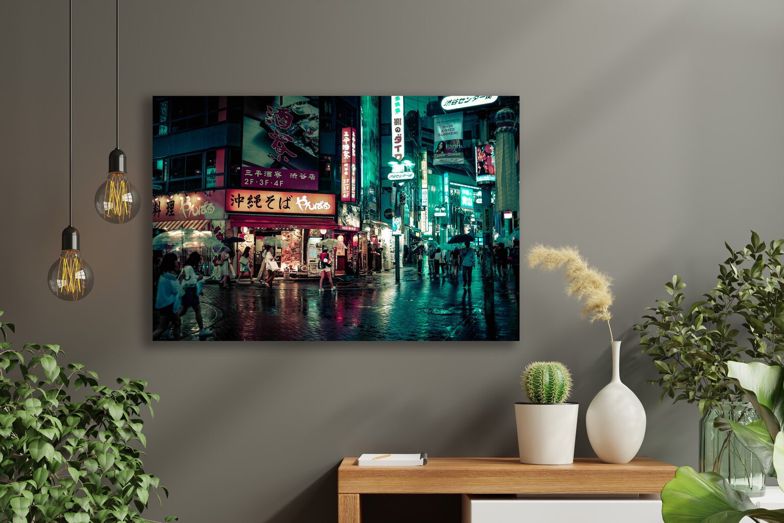 Plakāts Tokijas iela, 42x59 cm (A2), Wolf Kult цена и информация | Gleznas | 220.lv