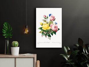 Plakāts Vintāžas ziedi II, 59x84 cm (A1), Wolf Kult цена и информация | Картины | 220.lv