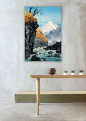 Reprodukcija Ašitaka kalna pakāje (Hiroaki Takahasi), 60x80 cm cena un informācija | Gleznas | 220.lv