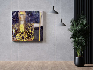 Reprodukcija Atēna Pallāda (Gustavs Klimts), 40x40 cm cena un informācija | Gleznas | 220.lv