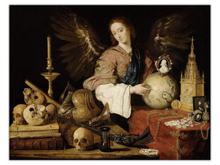 Reprodukcija Augstprātības alegorija (Antonio de Pereda), 80x65 cm cena un informācija | Gleznas | 220.lv