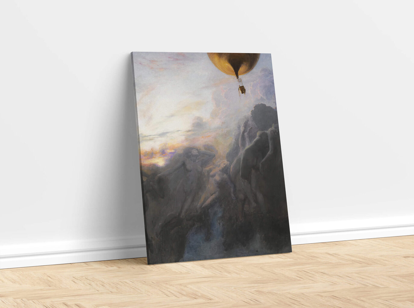 Reprodukcija Ceļojums uz bezgalību (Emīls Friāns), 40x35 cm cena un informācija | Gleznas | 220.lv