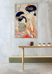 Reprodukcija Čodzija Hinadzuru Hiramacu (Utamaro Kitagava), 30x40 cm цена и информация | Картины | 220.lv