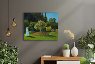 Репродукция Дама в саду (Клод Моне), 40x60 см цена и информация | Картины | 220.lv