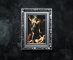 Reprodukcija Dievišķais Erots uzveic Zemes Erotu (Džovanni Baljone), 30x40 cm cena un informācija | Gleznas | 220.lv