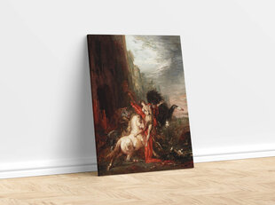 Reprodukcija Diomēds, kuru ēd viņa zirgi 80x65 cm cena un informācija | Gleznas | 220.lv