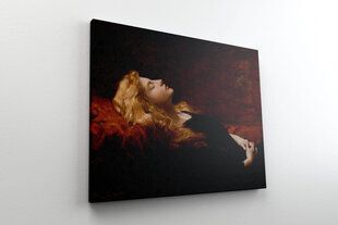Reprodukcija Dusošā skaistule (Viktors Gabriels Gilberts), 100x80 cm cena un informācija | Gleznas | 220.lv