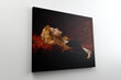 Reprodukcija Dusošā skaistule (Viktors Gabriels Gilberts), 100x80 cm цена и информация | Gleznas | 220.lv