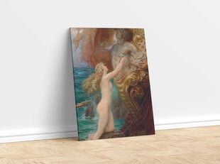 Reprodukcija Dziļūdens idille (Herberts Džeimss Dreipers), 60x30 cm cena un informācija | Gleznas | 220.lv