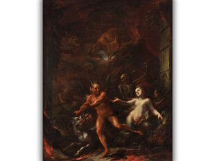 Репродукция Врата ада (Джакомо дель По), 80x65 см цена и информация | Картины | 220.lv