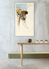 Репродукция Пара фазанов и цветок сливы (Охара Косон), 60x30 см цена и информация | Картины | 220.lv