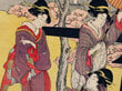 Reprodukcija Gotenjama no Hanami Hidari (Utamaro Kitagava), 60x80 cm cena un informācija | Gleznas | 220.lv