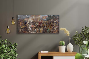 Репродукция Грюнвальдская битва (Ян Матейко), 60x30 см цена и информация | Картины | 220.lv