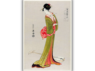 Репродукция Ицутоми (Эйси Хосода), 30x40 см цена и информация | Картины | 220.lv