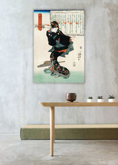 Reprodukcija Iči (Utagava Kunijosi), 60x80 cm cena un informācija | Gleznas | 220.lv