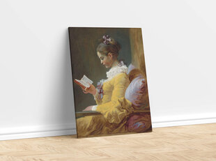 Репродукция Молодая девушка за чтением (Жан-Оноре Фрагонар), 100x80 см цена и информация | Картины | 220.lv