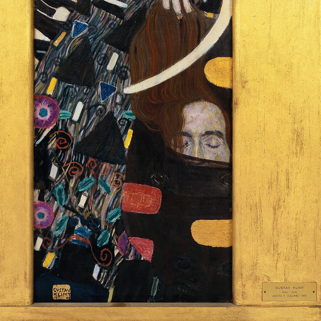 Reprodukcija Judīte II (Salome) (1909), Gustavs Klimts, 80x40 cm cena un informācija | Gleznas | 220.lv