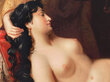 Reprodukcija Juteklisks kailas natūras portrets Dusošā skaistule (1873), 30x40 cm цена и информация | Gleznas | 220.lv
