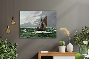Reprodukcija Jūras ainava, vētra (Klods Monē), 30x40 cm cena un informācija | Gleznas | 220.lv