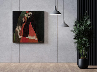 Репродукция Кардинал и Монахиня (Эгон Шиле), 80x80 см цена и информация | Картины | 220.lv