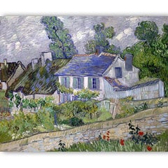 Репродукция Дома в Овере (Винсент Ван Гог), 60x80 см цена и информация | Картины | 220.lv