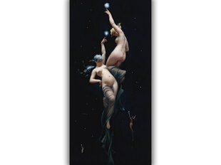 Reprodukcija Mēness daiļavas (Luiss Rikardo Falero), 60x30 cm cena un informācija | Gleznas | 220.lv