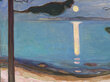 Reprodukcija Mēness gaisma (Edvards Munks), 40x35 cm cena un informācija | Gleznas | 220.lv