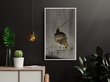 Reprodukcija Mērkaziņa lietū (Ohara Kosona), 100x60 cm cena un informācija | Gleznas | 220.lv