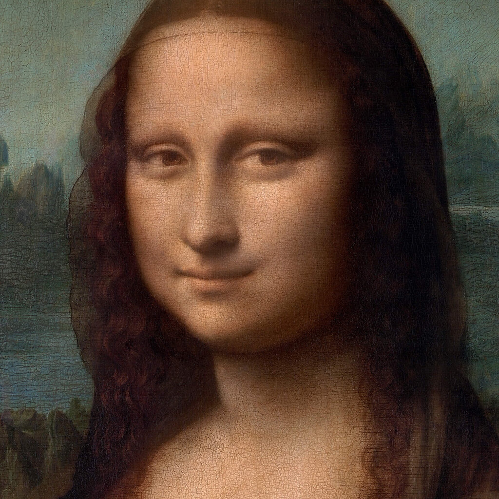 Reprodukcija Mona Liza (Leonardo da Vinči), 100x70 cm cena un informācija | Gleznas | 220.lv