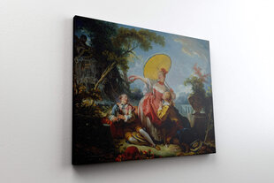 Reprodukcija Mūzikas konkurss (Žans Onorē Fragonārs), 40x35 cm cena un informācija | Gleznas | 220.lv