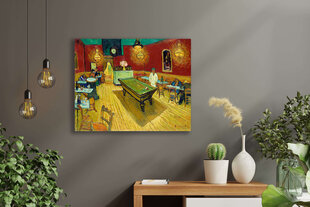 Репродукция Ночное кафе (Винсент Ван Гог), 30x40 см цена и информация | Картины | 220.lv