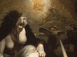 Reprodukcija Nakts ragana viesojas pie Lapzemes raganām (Henrihs Fuzeli), 80x65 cm cena un informācija | Gleznas | 220.lv