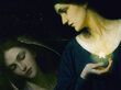 Reprodukcija Nakts un viņas meita Miegs (Mērija L. Makombera), 100x80 cm цена и информация | Gleznas | 220.lv