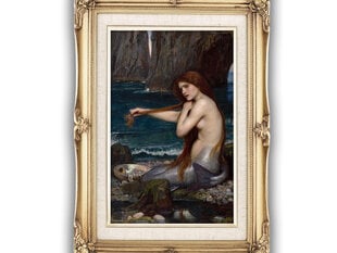 Reprodukcija Nāra (Džons Viljams Voterhauss), 40x60 cm cena un informācija | Gleznas | 220.lv