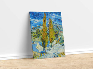 Reprodukcija Papeles Senremī (Vinsents van Gogs), 100x70 cm cena un informācija | Gleznas | 220.lv