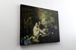 Reprodukcija Pusdienas uz zāles (Eduards Manē), 60x50 cm цена и информация | Gleznas | 220.lv
