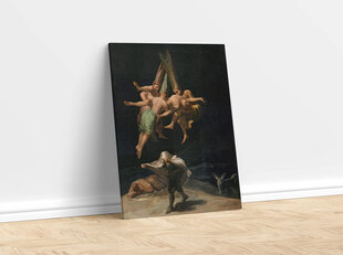 Reprodukcija Raganu lidojums (Fransisko Goja), 100x70 cm cena un informācija | Gleznas | 220.lv
