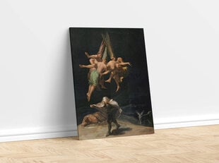 Reprodukcija Raganu lidojums (Fransisko Goja), 30x40 cm cena un informācija | Gleznas | 220.lv