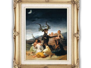 Репродукция Шабаш ведьм (Франсиско Гойя), 40x60 см цена и информация | Картины | 220.lv